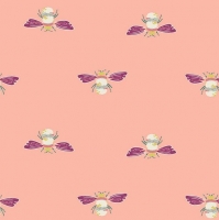 Jersey bijen roze