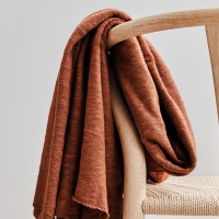 organic slub knit sienna