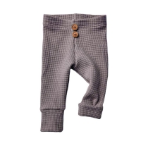 Wafel legging taupe