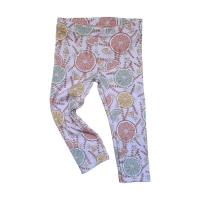 Rib legging citrus