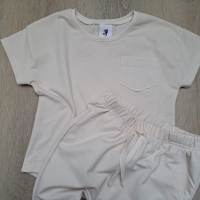 Baggy T-shirt raw ecru