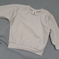 Knit sweater lichtgrijs