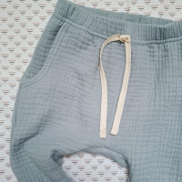 Loose fit pants pale blue