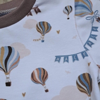 T-shirt met naam luchtballon