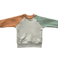 Colorblock sweater spice blend