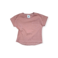 Baggy T-shirt mauve blush