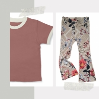 flared pants blooming zand