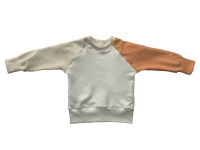 Colorblock sweater sandstone