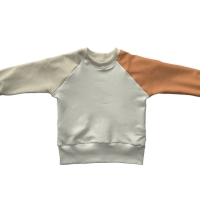 Colorblock sweater sandstone