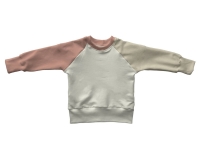 Colorblock sweater dreamy rose