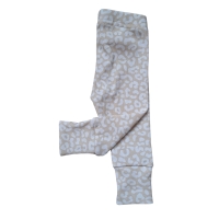 Meegroeibroekje Rib Jersey Leopard Zand