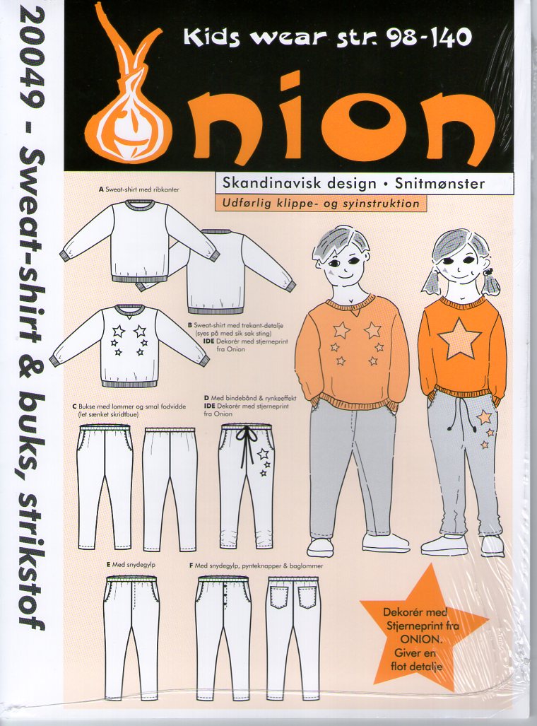 Onion 20049 sweater/broek mt 98-140