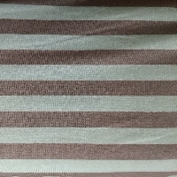 bio jersey strepen mint grijs (170 breed)